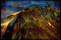 Western Canada 018037 Skeena Mountains North Of Kispiox, B.C. A4 Limited Edition Watercolour Print