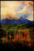 Western Canada 018041 Near Smithers, B.C. A4 Limited Edition Watercolour Print