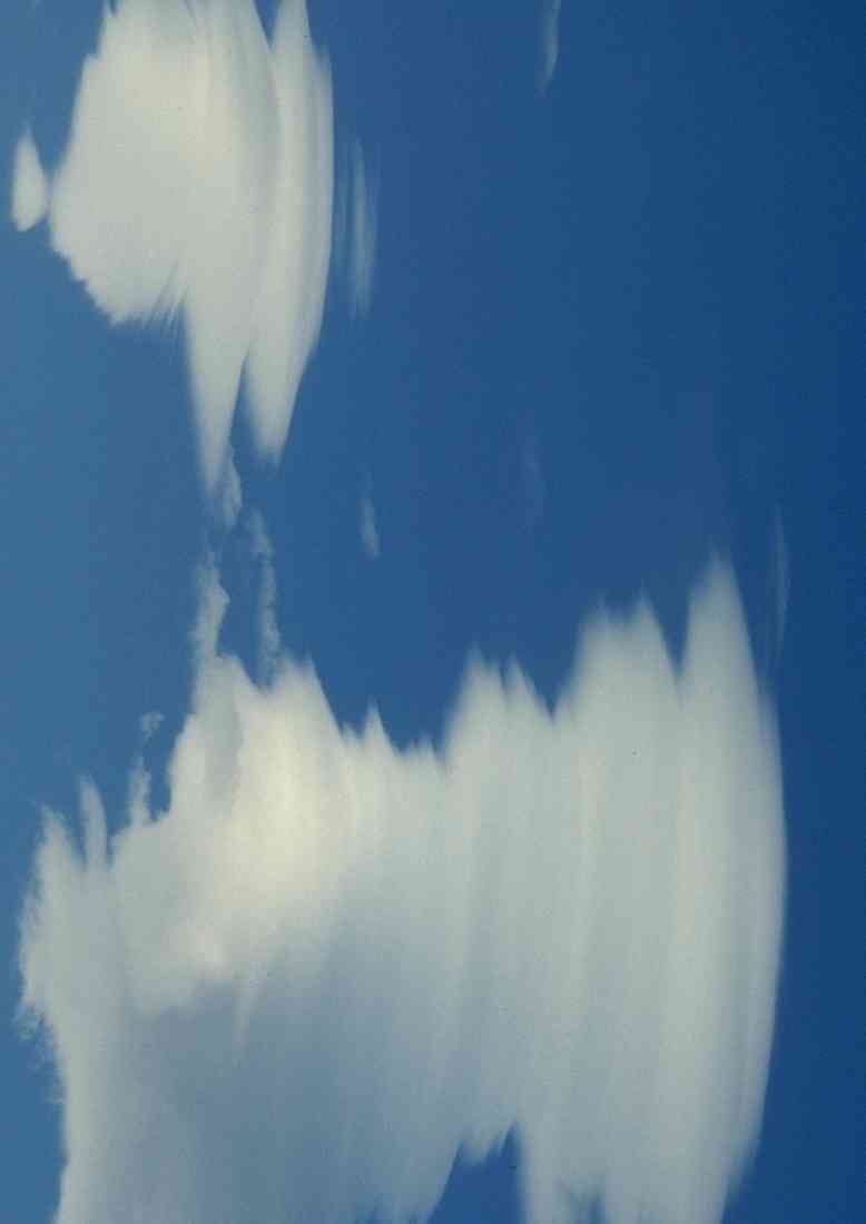 Western Canada 018047 Lenticular Clouds Kluane Park Yukon A4 Photo Print