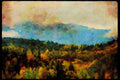 Western Canada 018054 Babine River Near Kispiox In The Fall, B.C. A4 Limited Edition Watercolour Print