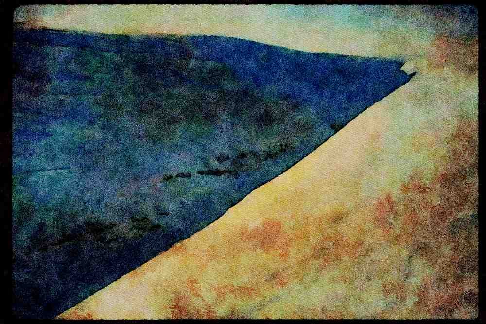 Western Canada 018071 Wind Swept Snow A4 Limited Edition Watercolour Print