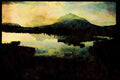 Western Canada 018096 Vermilion Lake Mount Rundle, Alberta A4 Limited Edition Watercolour Print