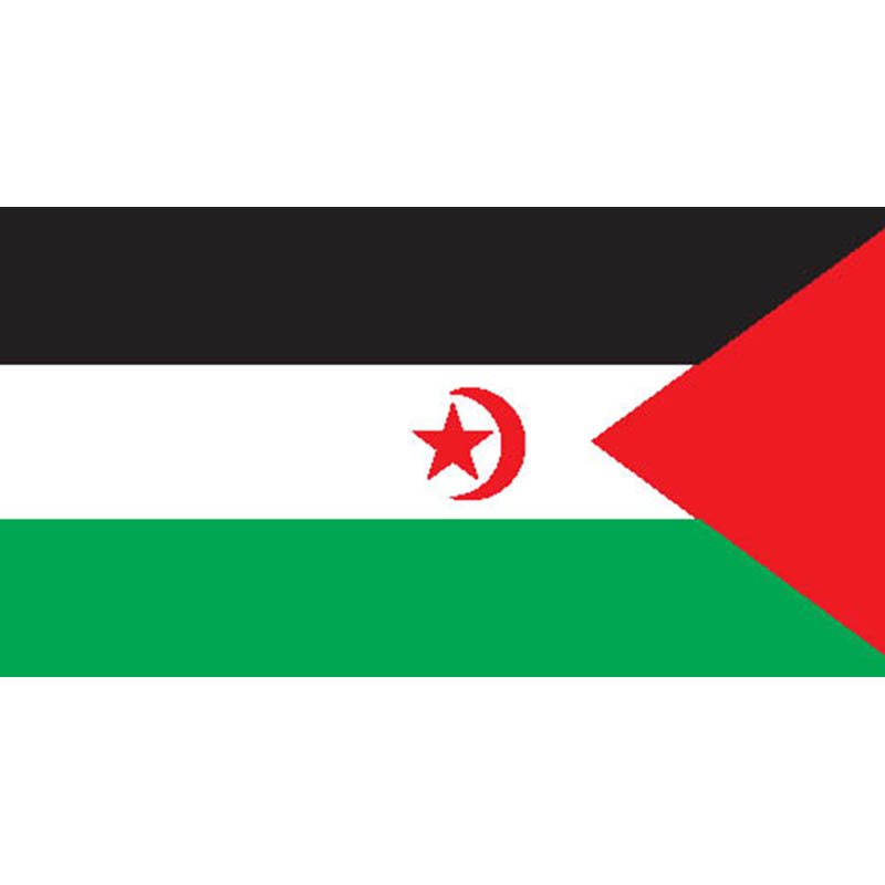 Westernsahara Flag N1730 A4 Photo Print