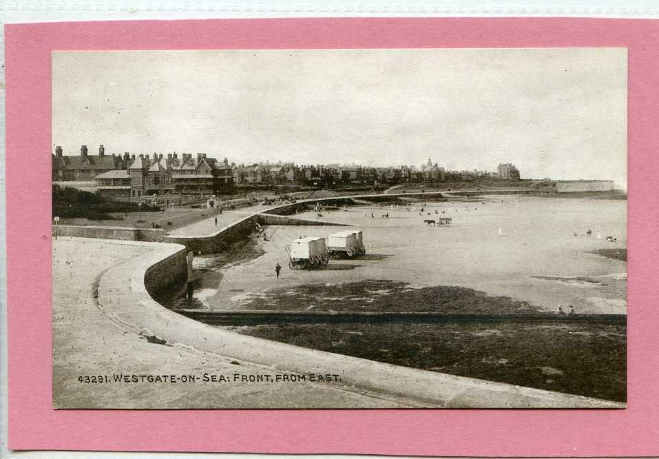 Westgate On Sea Kent Front From East Vintage A4 Photo Print