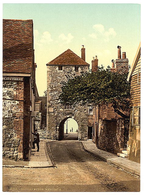 Westgate Southampton Vintage A4 Photo Print