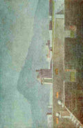 Westhofen Wilhelm 1910 On the ramparts old castle A4 Photo Print