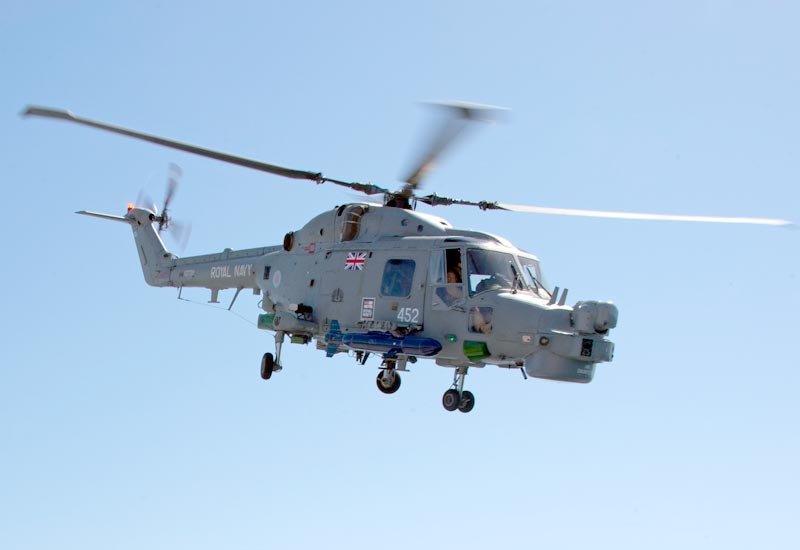 Westland Super Lynx Multirole Helicopter United Kingdom A4 Photo Print