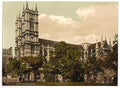 Westminster Abbey London Vintage A4 Photo Print