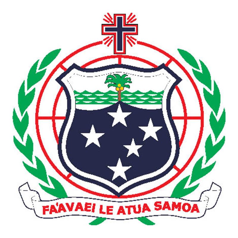 Westsamoa Coat Of Arms N3636 A4 Photo Print