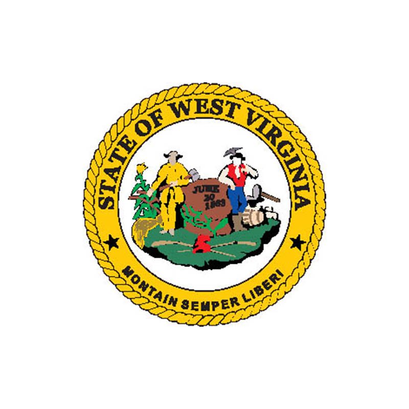 Westvirginia Seal N4199 A4 Photo Print