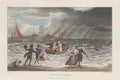 Wet Quakers Ship GB Cartoon Vintage Retro Advert Poster