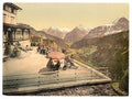 Wetterhorn Bernese Oberland 2 Vintage A4 Photo Print