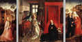 Weyden Annunciation Triptych A4 Photo Print