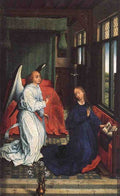 Weyden Annunciation undated A4 Photo Print