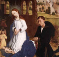 Weyden Bladelin Triptych 5 Central Panel 5 Detail1 A4 Photo Print