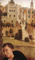 Weyden Bladelin Triptych 5 Central Panel 5 Detail3 A4 Photo Print
