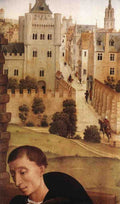 Weyden Bladelin Triptych central panel detail3 A4 Photo Print