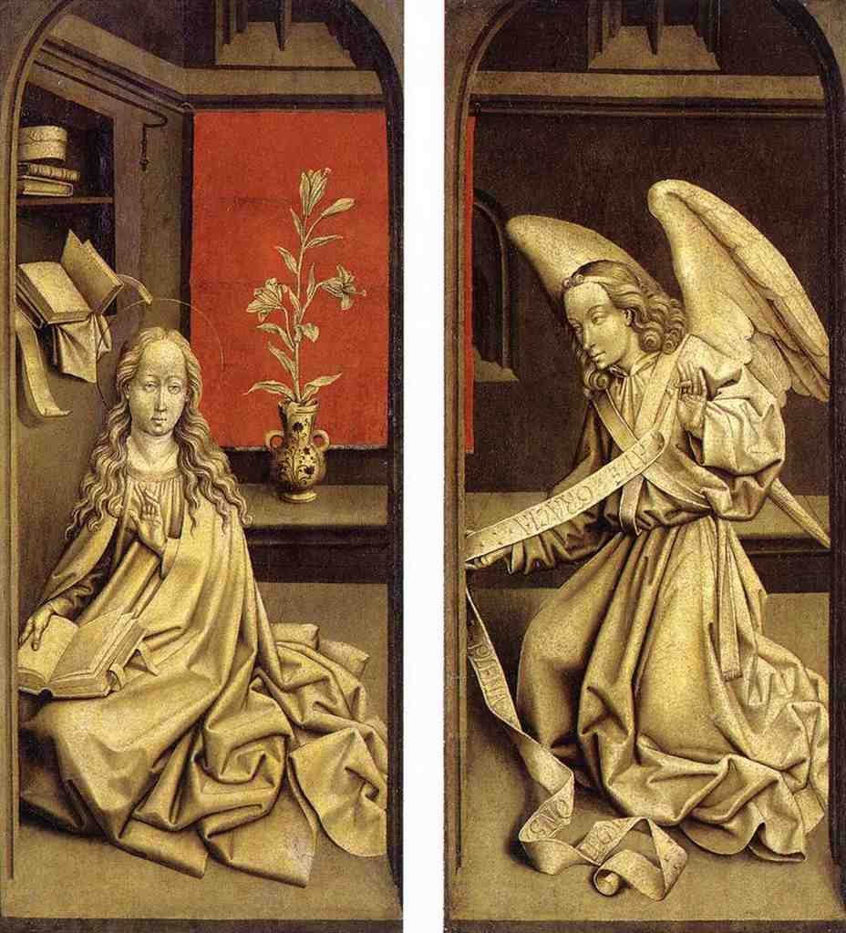 Weyden Bladelin Triptych exterior A4 Photo Print