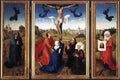 Weyden Crucifixion Triptych A4 Photo Print