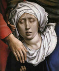Weyden Deposition detail2 A4 Photo Print