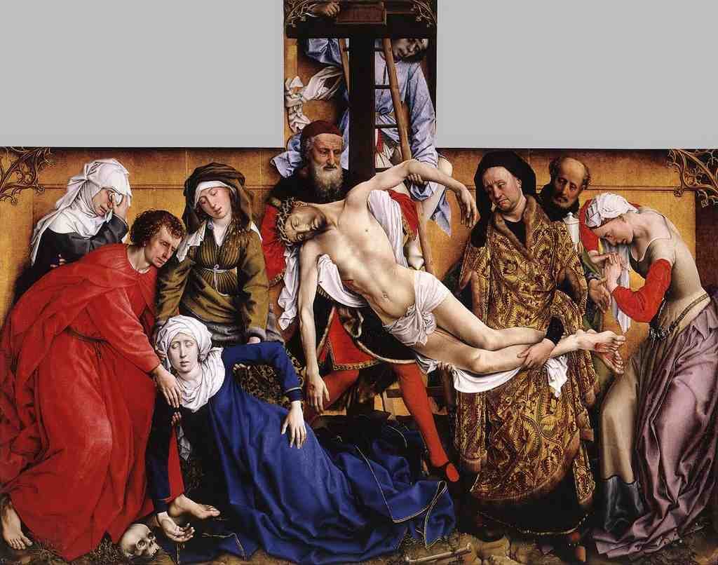 Weyden Deposition A4 Photo Print