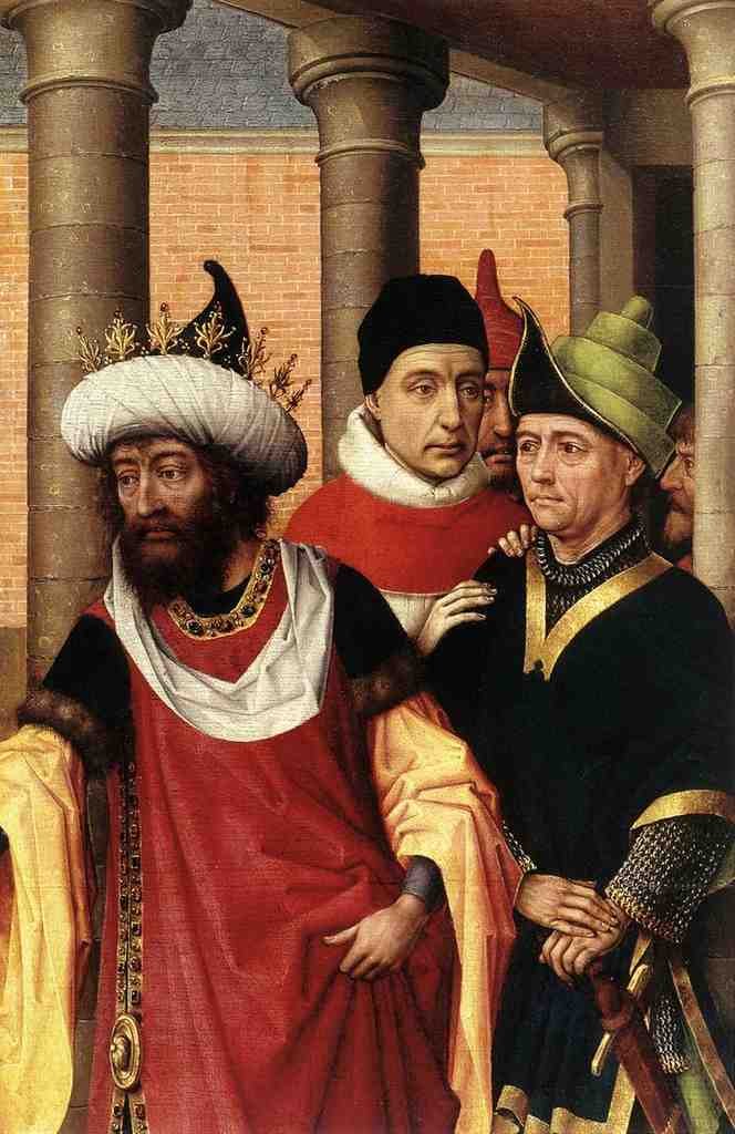 Weyden Group of Men A4 Photo Print