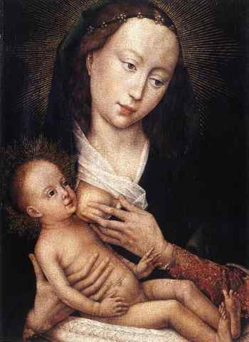 Weyden Portrait Diptych Of Jean De Gros 5 Left Wing A4 Photo Print