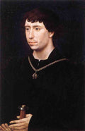 Weyden Portrait of Charles the Bold c.1460 A4 Photo Print