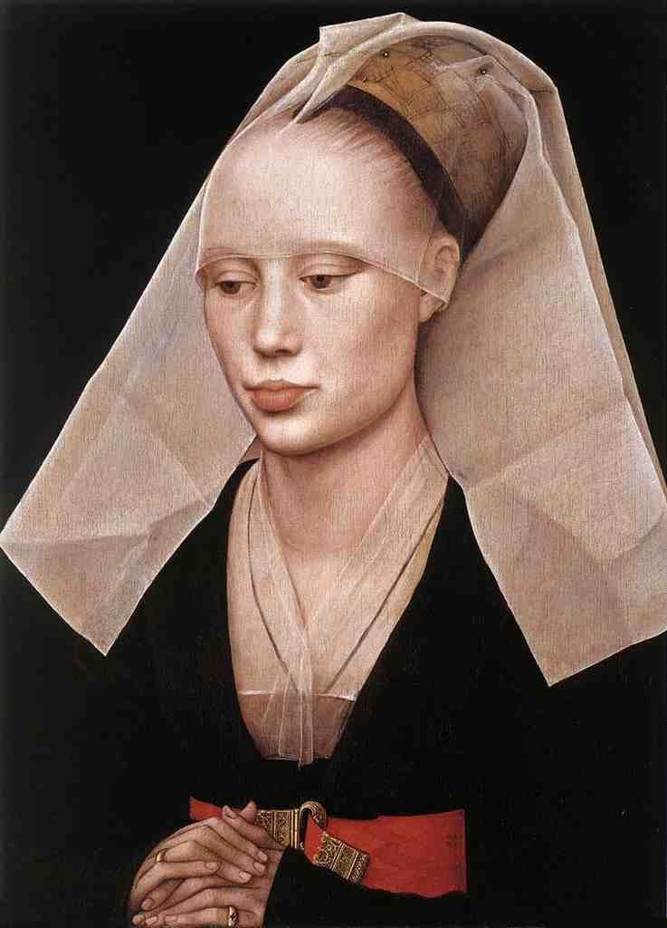 Weyden Portrait of a Lady c1455 A4 Photo Print