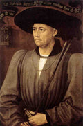 Weyden Portrait of a Man c1450 A4 Photo Print