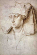 Weyden Portrait of a Young Woman c1440 A4 Photo Print