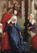 Weyden Seven Sacraments 5 Central Panel 5 Detail1 A4 Photo Print