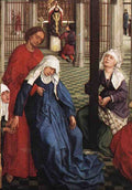 Weyden Seven Sacraments central panel detail1 A4 Photo Print