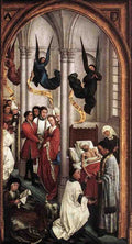 Weyden Seven Sacraments right wing A4 Photo Print