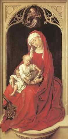Weyden Virgin And Child 5 Duran Madonna A4 Photo Print