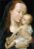 Weyden Virgin and Child A4 Photo Print