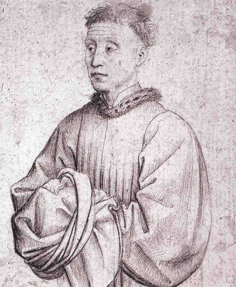 Weyden Young Man 1430s A4 Photo Print