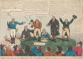Weymouth Candidates Strangers GB Cartoon Vintage Retro Advert Poster