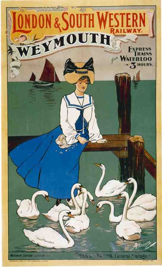 Weymouth Lsw Advert A4 Photo Print