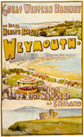 Weymouth Vintage Retro Advert Poster A4 Photo Print