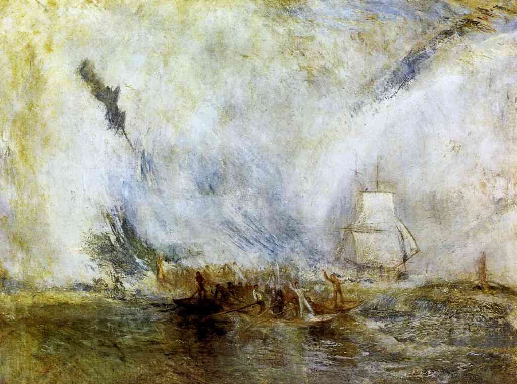 Whalers 1 Joseph Mallord Turner A4 Photo Print
