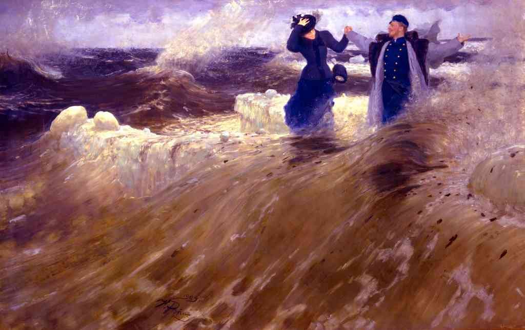 What Freedom! Repin Impressionism A4 Photo Print