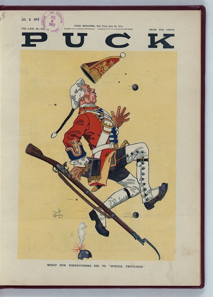 What our forefathers did to special privilege PUCK A4 Photo Print