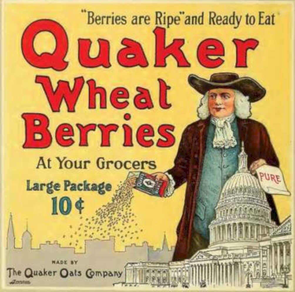 Wheat Berries Capitol Vintage Retro Advert Ads A4 Photo Print