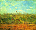 Wheat Field With A Lark Van Gogh A4 Photo Print