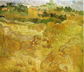 Wheat Fields With Auvers In The Background 1890 A4 Photo Print