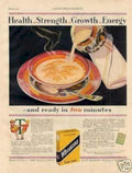 Wheatena Cereal Bowl Vintage Retro Advert Ads A4 Photo Print