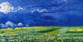 Wheatfields Under A Clouded Sky 1890 A4 Photo Print