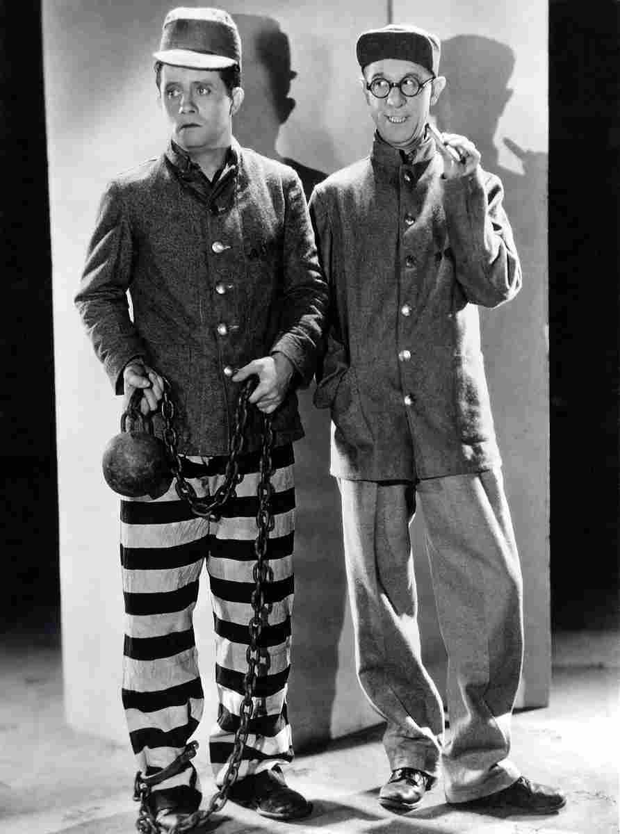 Wheeler & Woolsey Hold Em Jail 1 film star poster A4 Photo Print