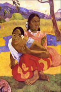 When Are You Getting Married Gauguin Impressionism A4 Photo Print